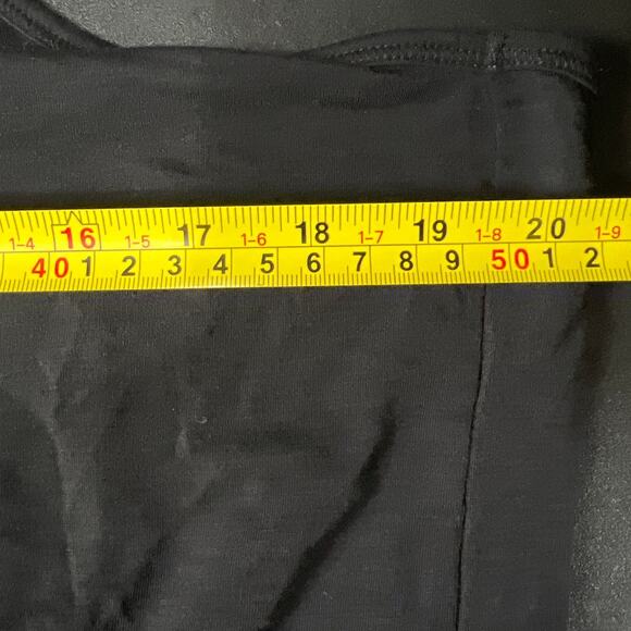 Athleta Women Tank Top Size Large Ribbed Draped Scoop Neck - Picture 6 of 6